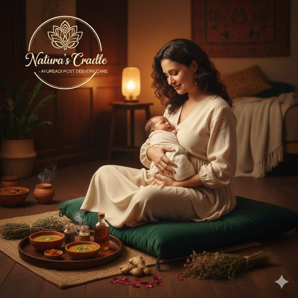 Sutika Paricharya - Ayurvedic Postnatal Care for Mother and Newborn Baby